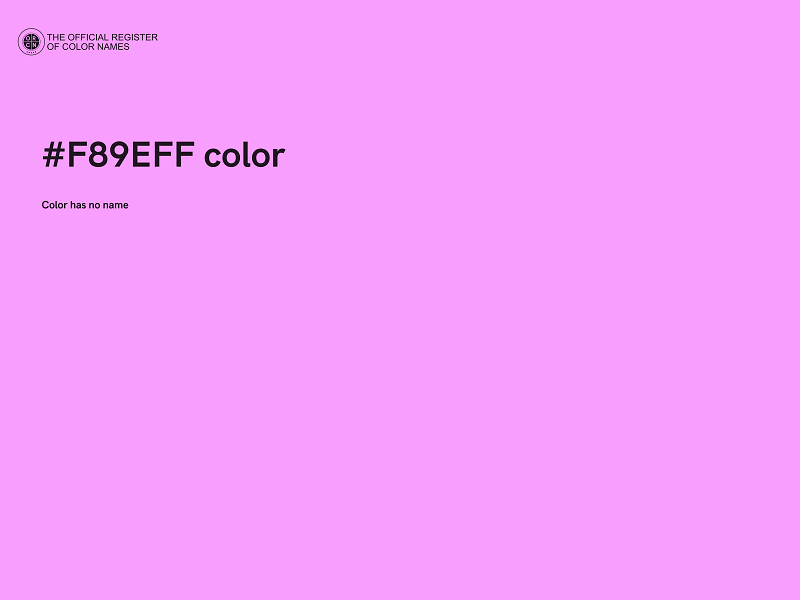 #F89EFF color image