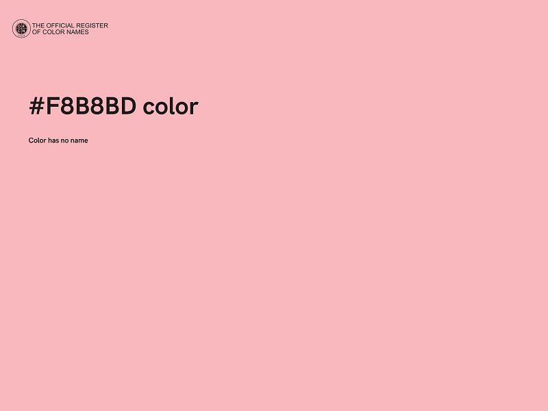 #F8B8BD color image