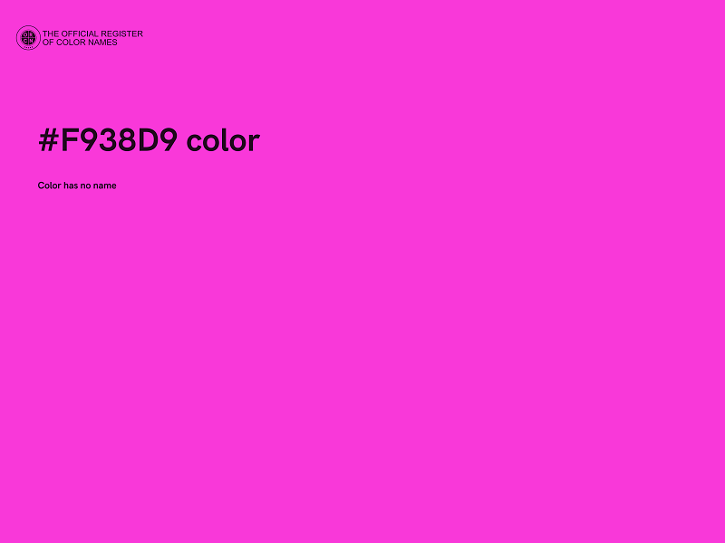 #F938D9 color image