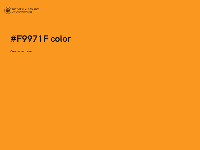 #F9971F color image