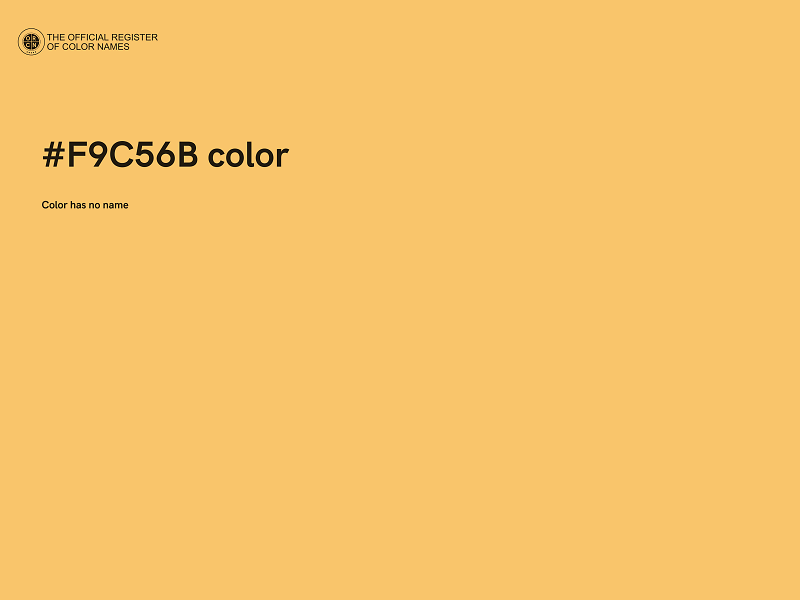 #F9C56B color image