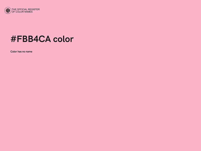 #FBB4CA color image