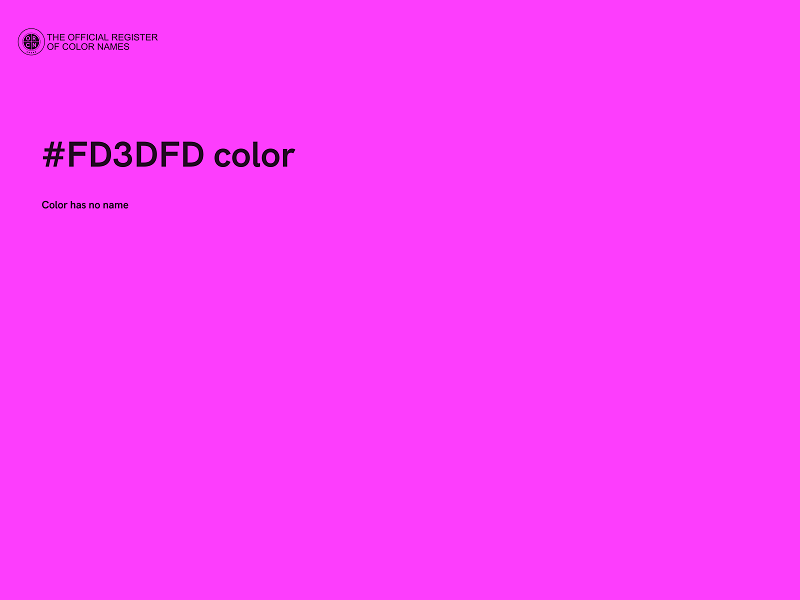 #FD3DFD color image