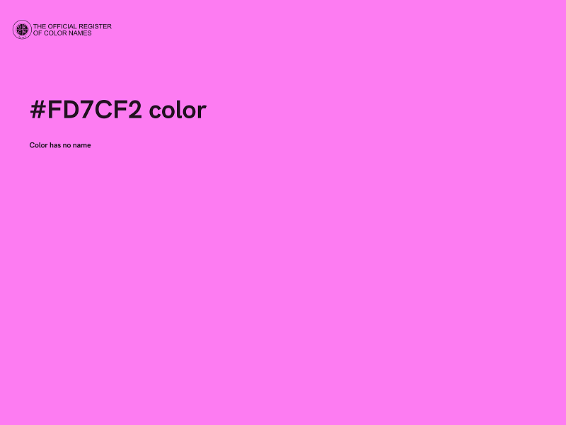 #FD7CF2 color image