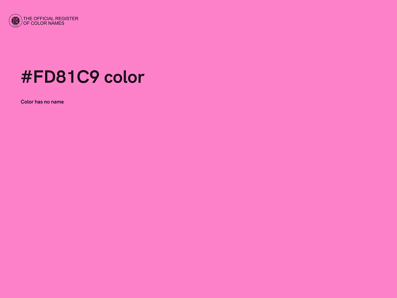 #FD81C9 color image