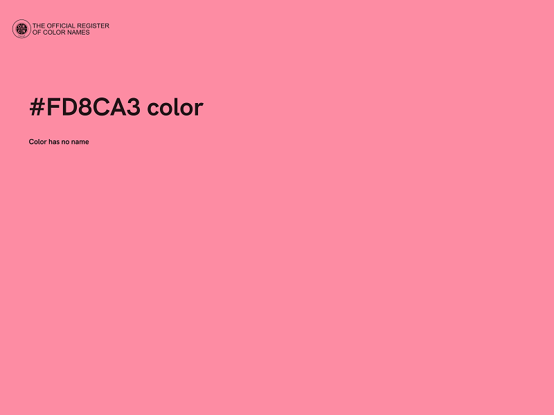 #FD8CA3 color image