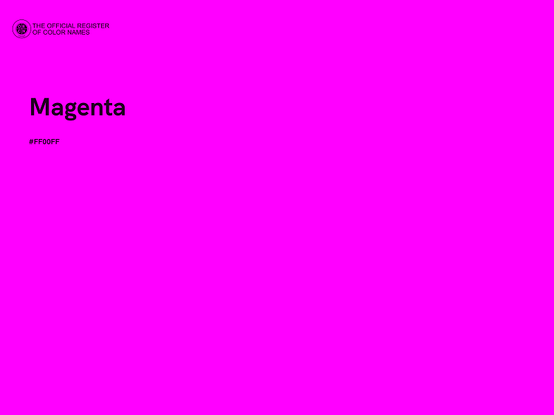 #FF00FF - Magenta color image