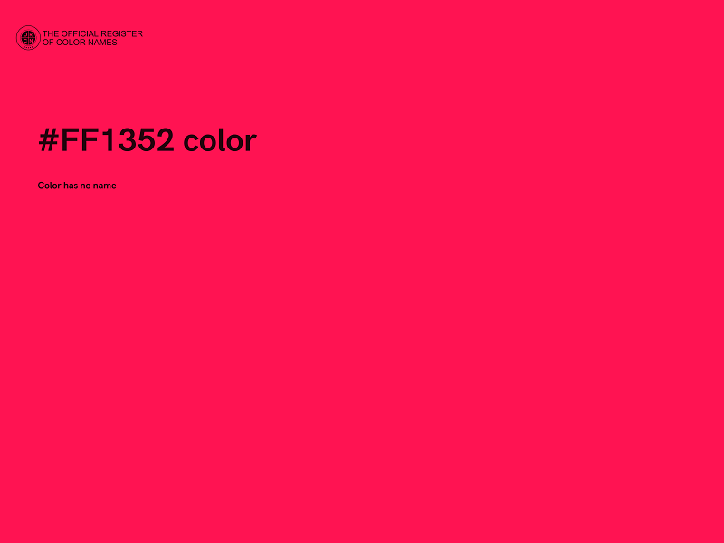 #FF1352 color image