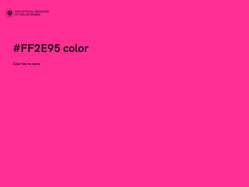 #FF2E95 color image