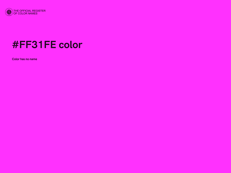 #FF31FE color image