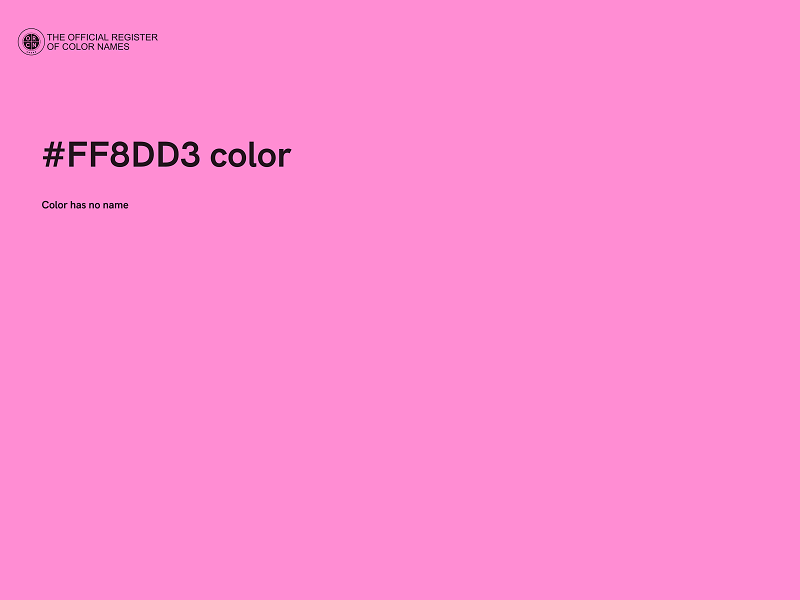 #FF8DD3 color image