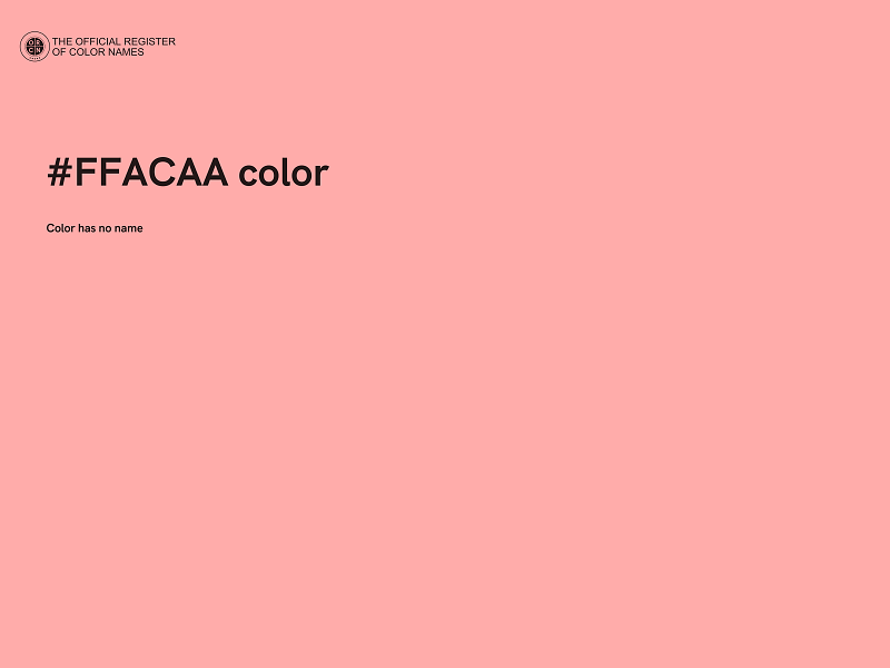 #FFACAA color image