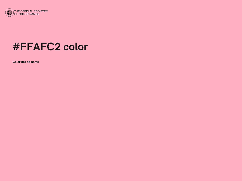 #FFAFC2 color image