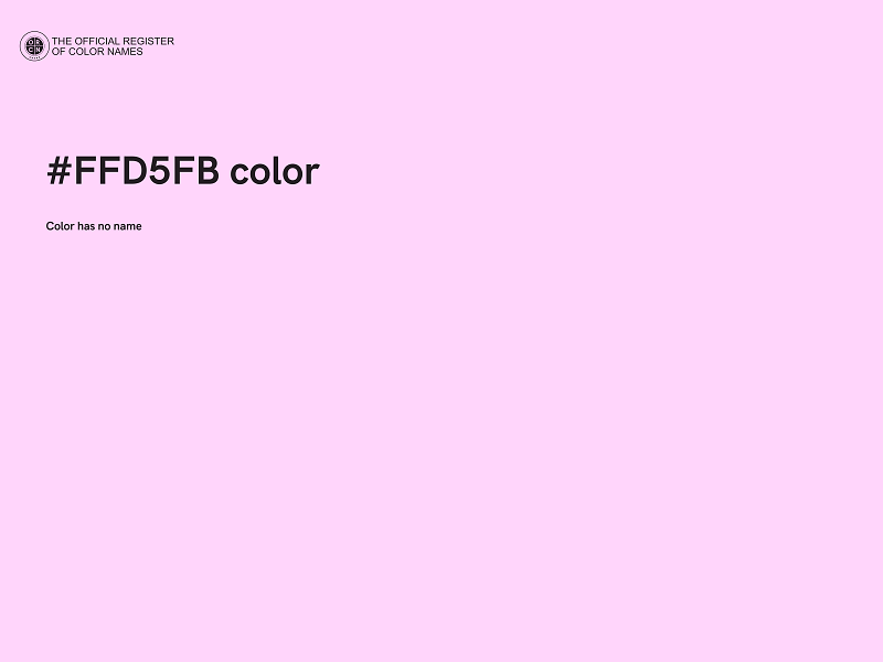 #FFD5FB color image