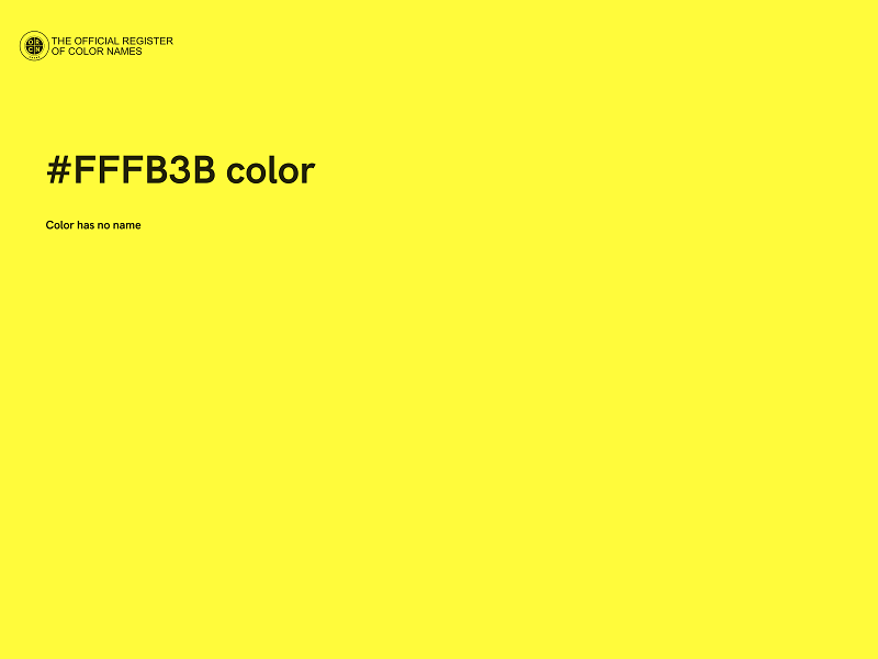 #FFFB3B color image